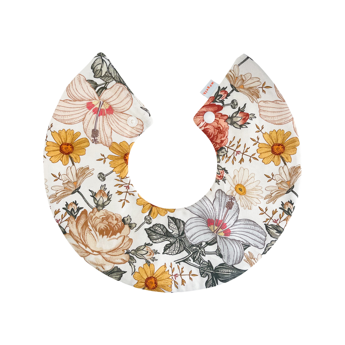 Flowers 360 bib