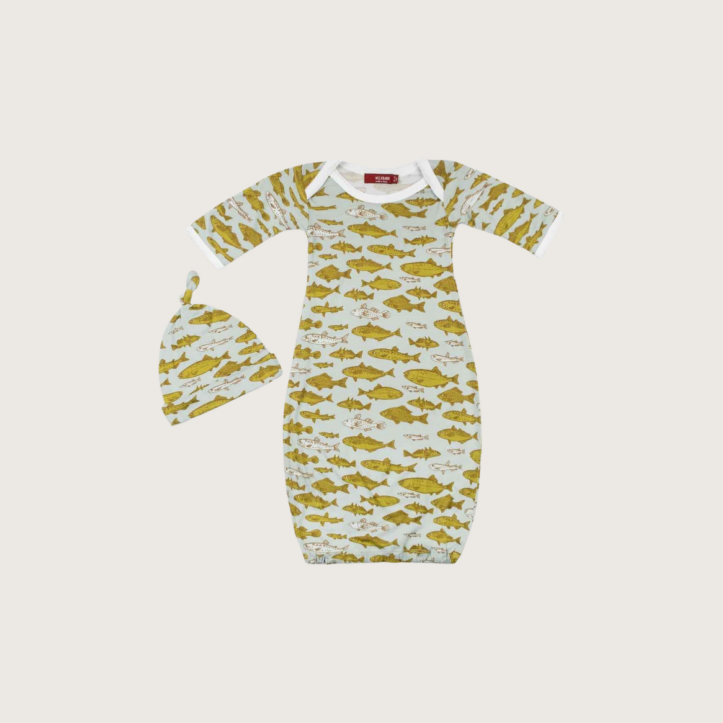 Blue Fish Bamboo Set