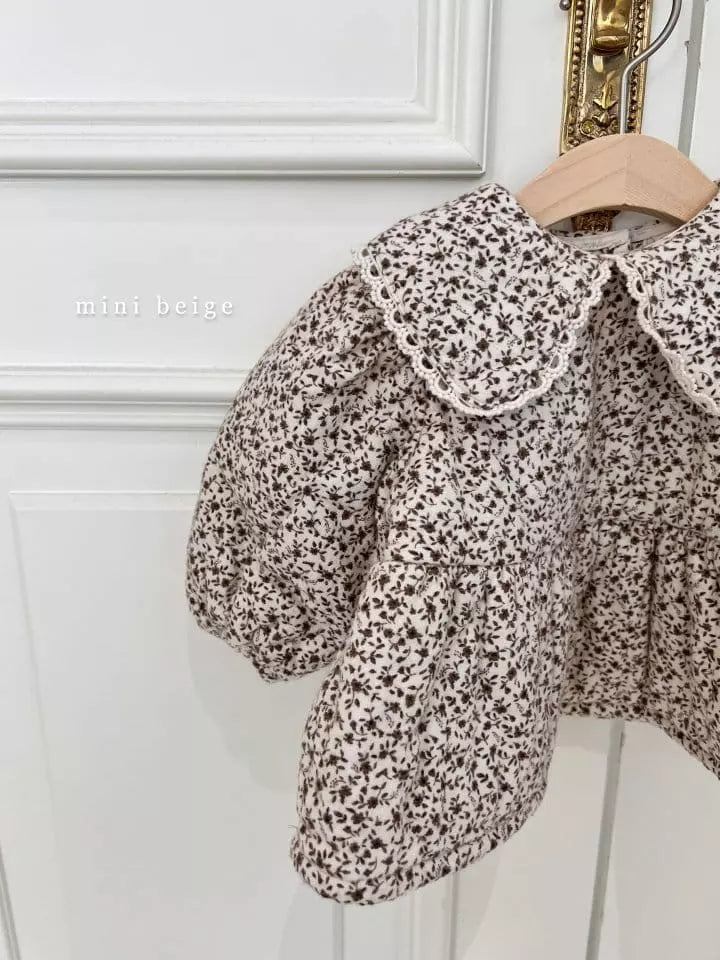 Mini Bonding Collar Blouse