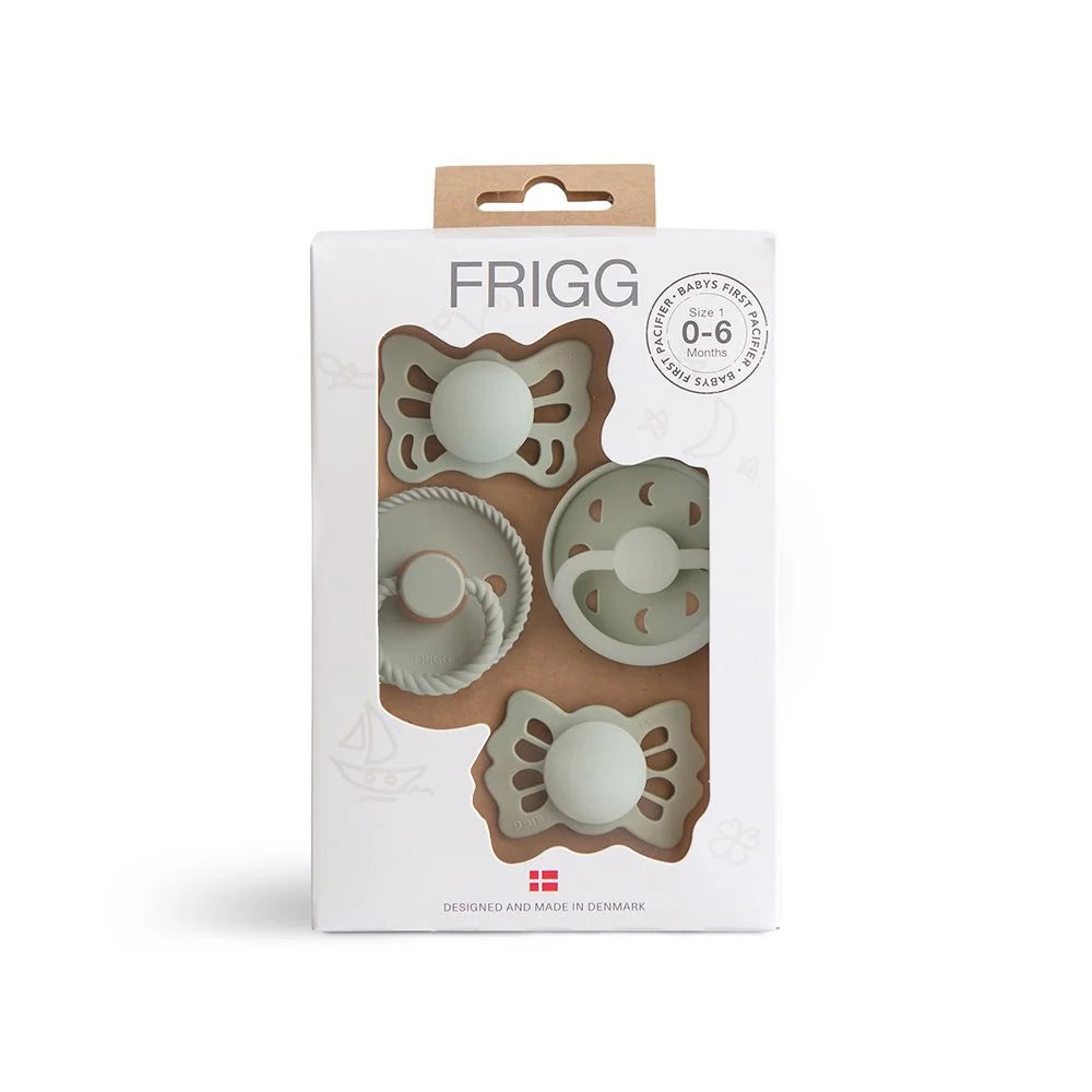 FRIGG baby's First Pacifier Moonlight Sailing (GLOW)