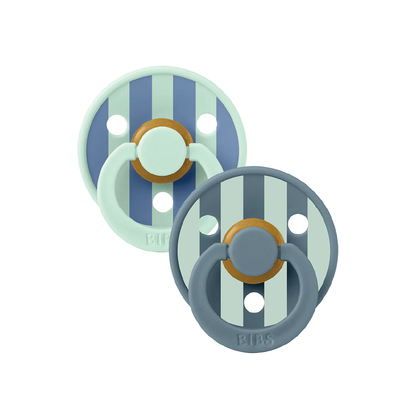 BIBS Pacifier Studio Colour 2 PACK Block Dark