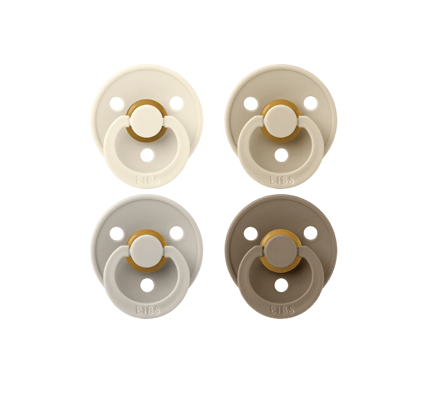 Colour 4 Pack - Ivory/Sand/Vanilla/Dark Oak