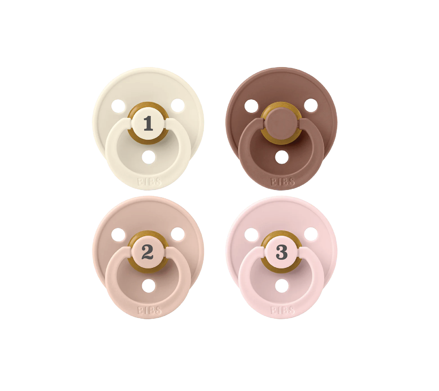 Colour 4 Pack - Ivory/Blush/Woodchuck/Blossom