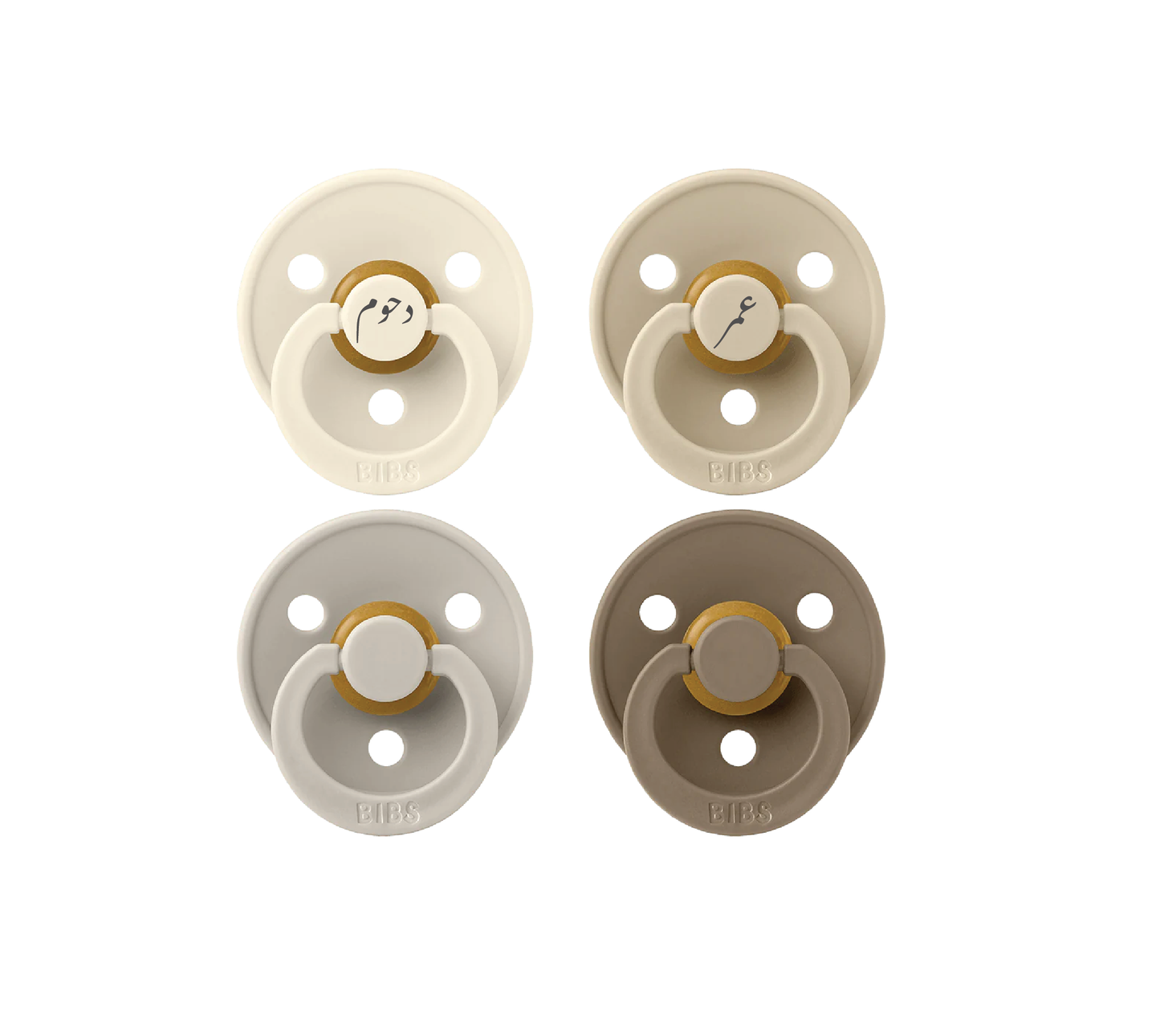 Colour 4 Pack - Ivory/Sand/Vanilla/Dark Oak