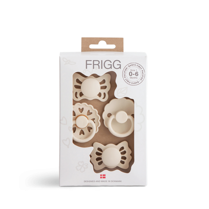 FRIGG baby's First Pacifier Floral Heart