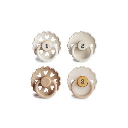 Multipack Pacifiers 4-pack - Snowflake Dream