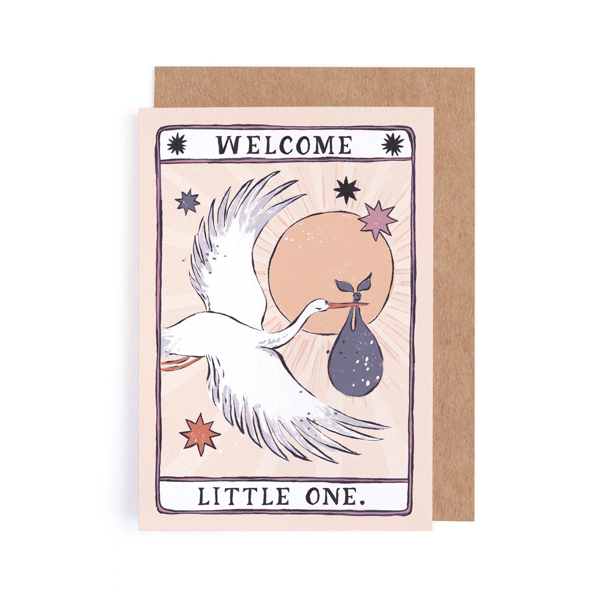 Stork New Baby Card