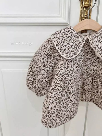 Mini Bonding Collar Blouse