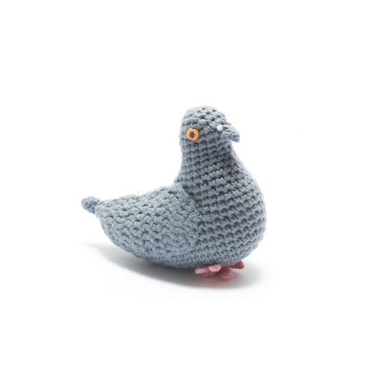 Pigeon Baby Rattle