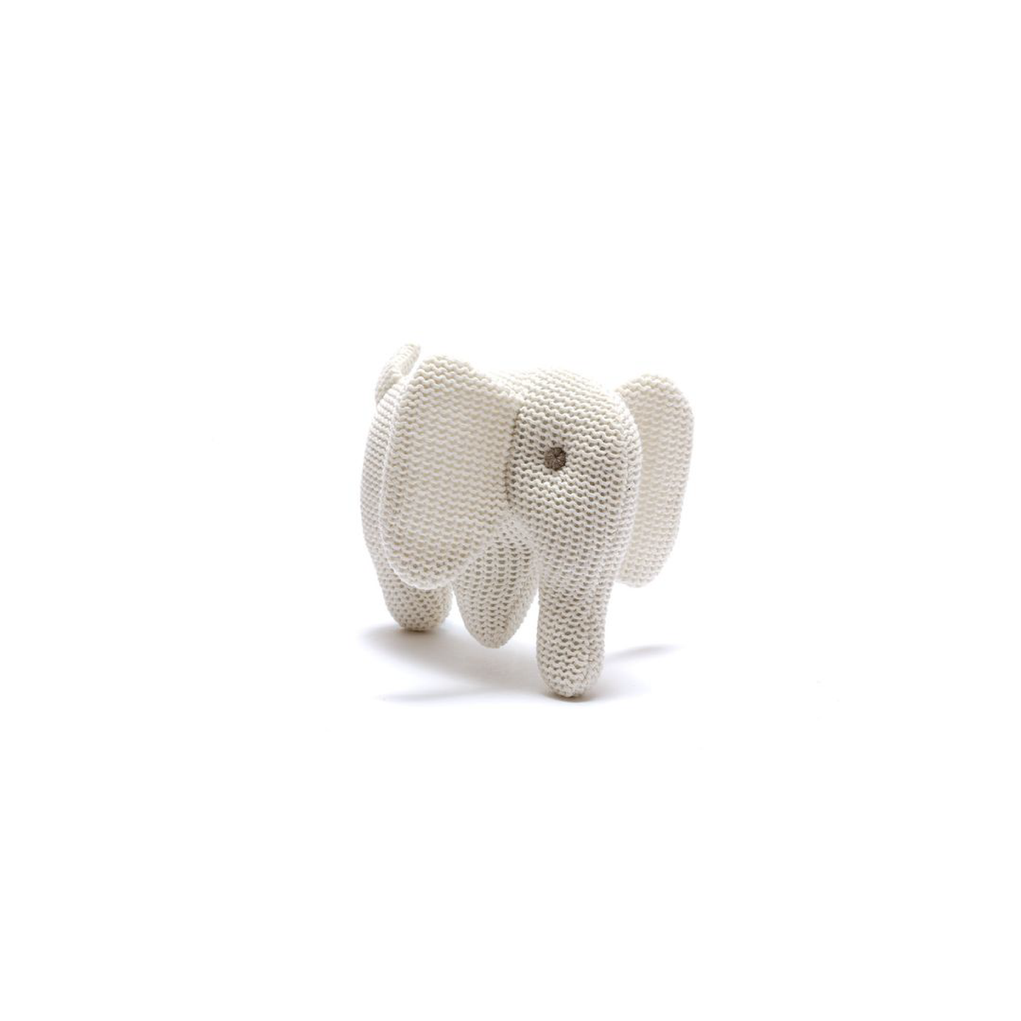 Knitted  Elephant Rattle