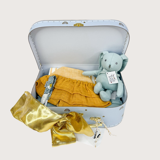 Blue & Mustard Essentials Set