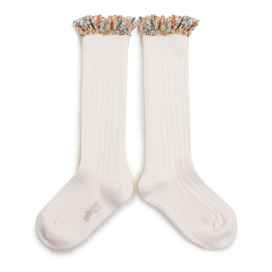 Elisabeth Socks - White