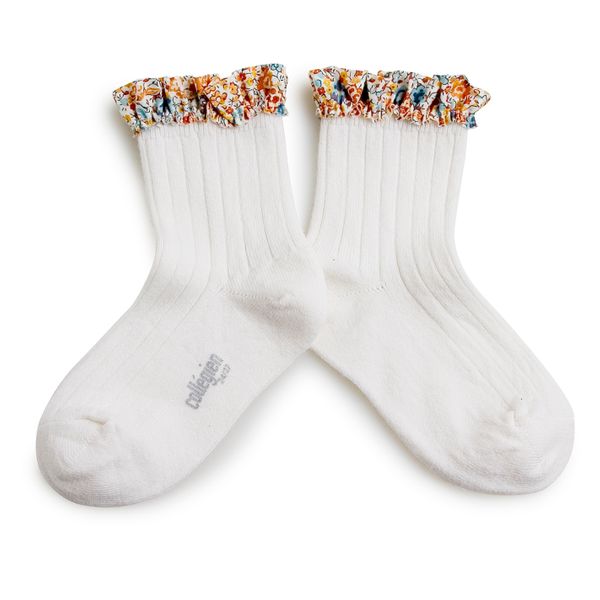 Charlotte Socks - White