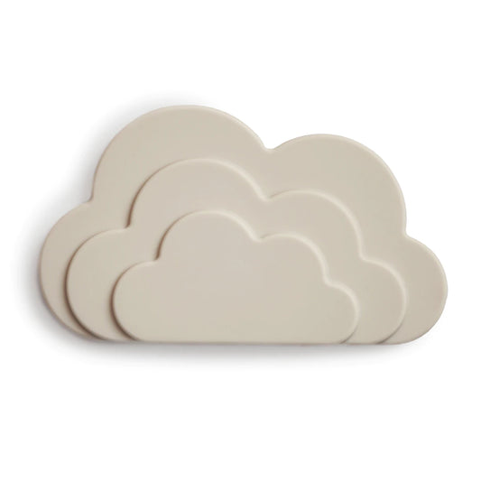 Cloud Teether - Shifting Sand Color