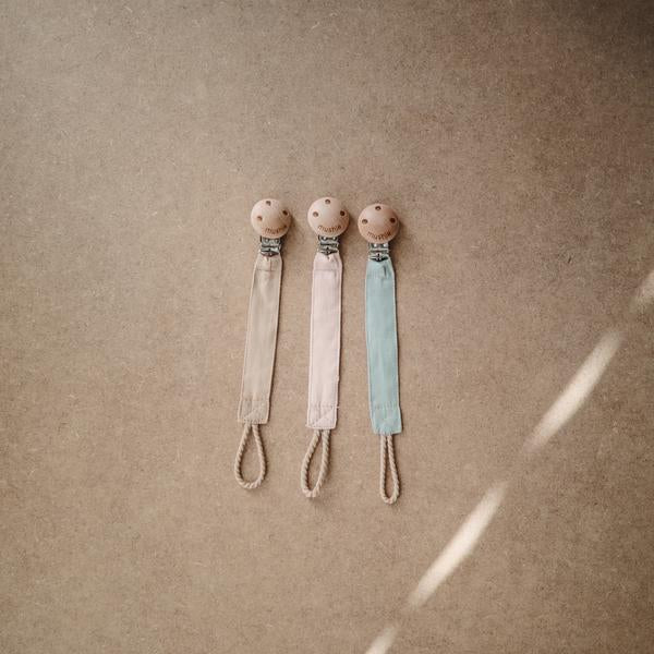 Pacifier Fabric Clip - Natural