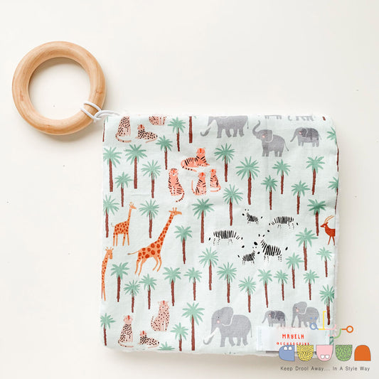 Wild Baby Organic Maplewood Teething Ring