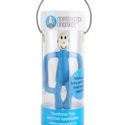 Matchstick Monkey Teething Toy - Lighter Blue